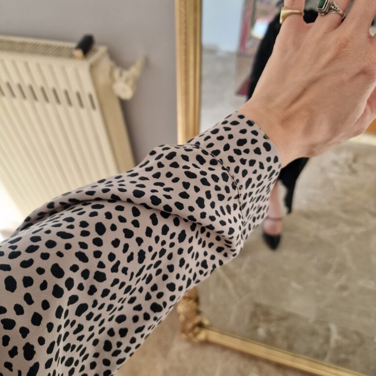 Camicia seta pattern animalier - immagine 7