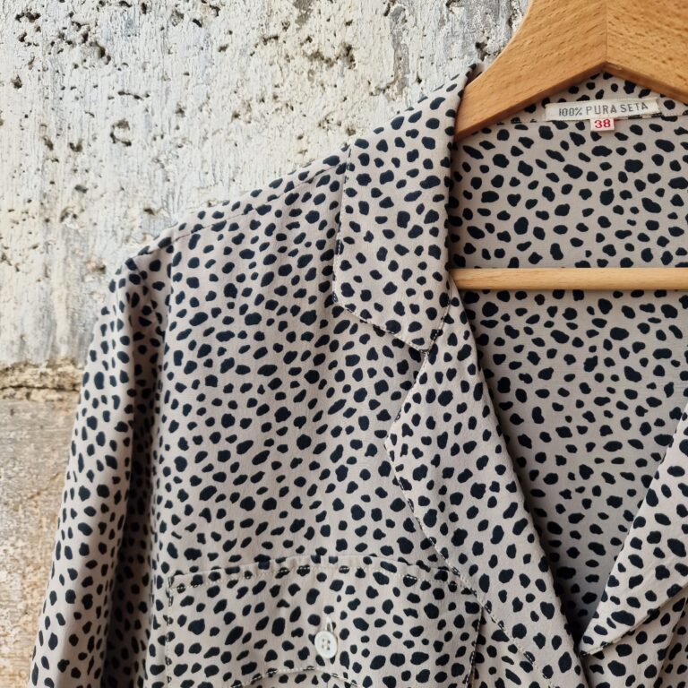 Camicia seta pattern animalier - immagine 6