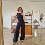 Tuta intera Max & Co in cupro grigio
