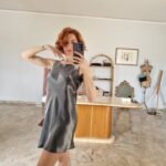 Abito Argento liquido vintage anni 90
