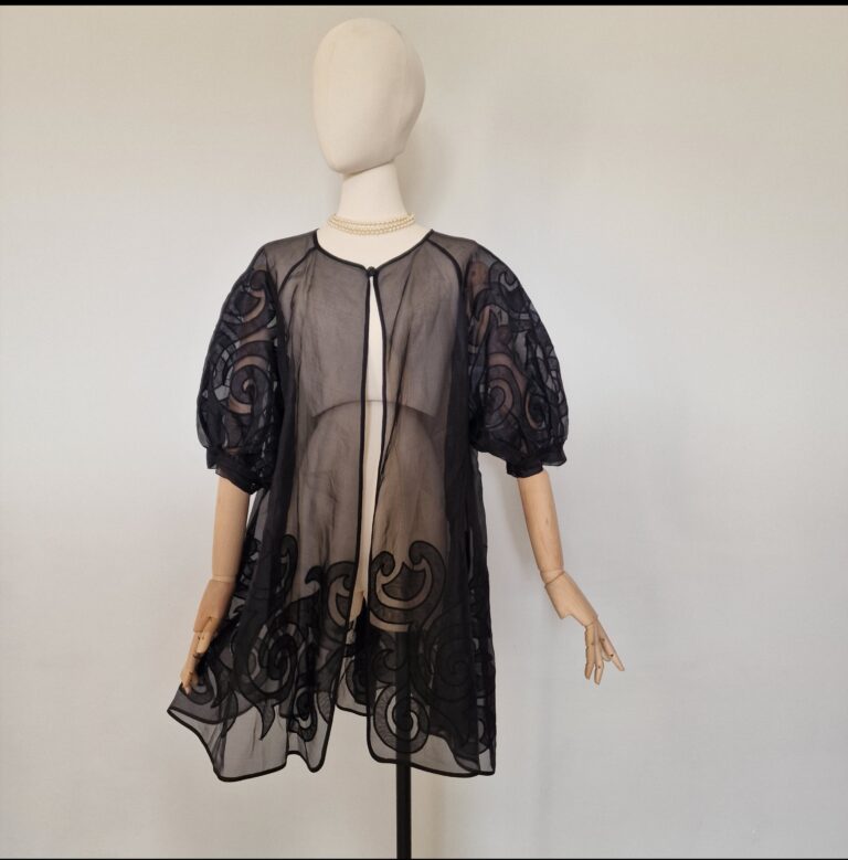 Fendi vintage Organza cape - immagine 17