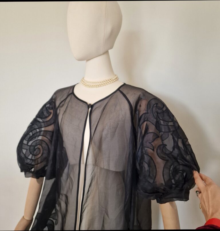 Fendi vintage Organza cape - immagine 16