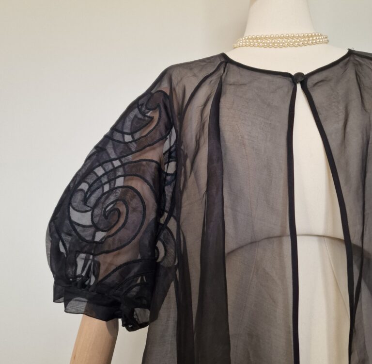 Fendi vintage Organza cape - immagine 11