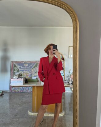 Tailleur Regina di Cuori vintage Moschino da collezione tg 42