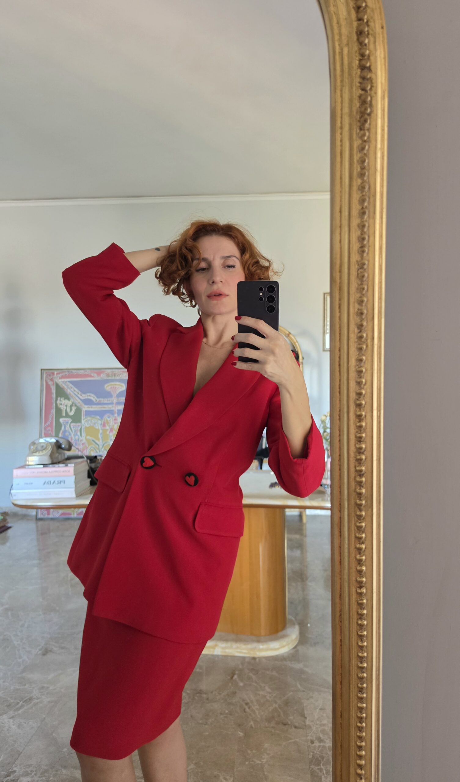 Tailleur Regina di Cuori vintage Moschino da collezione tg 42 - immagine 2
