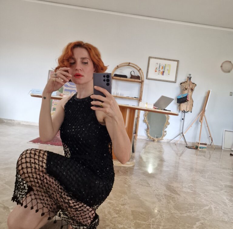 Abito vintage paillettes - immagine 4