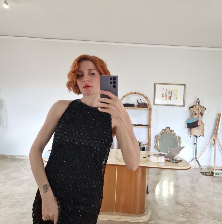Abito vintage paillettes - immagine 2