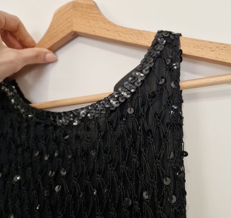 Abito vintage paillettes - immagine 10