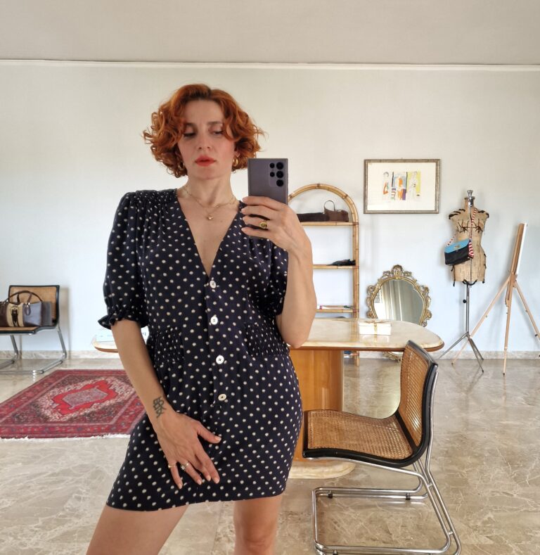 Abito vintage By Valentino in Seta