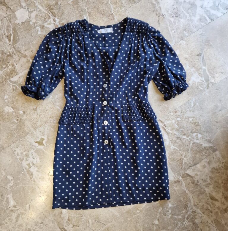 Abito vintage By Valentino in Seta - immagine 6