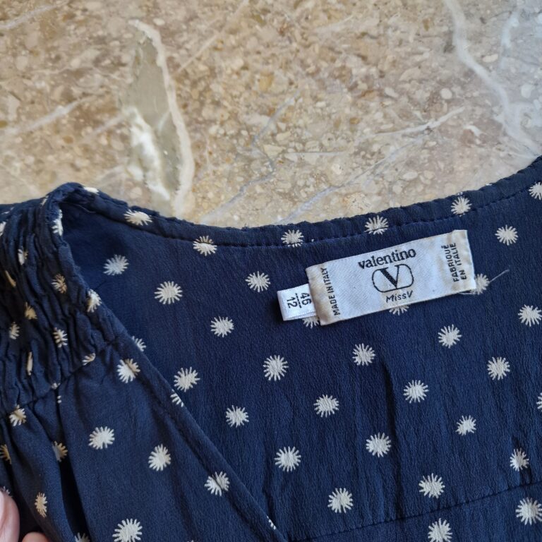 Abito vintage By Valentino in Seta - immagine 12
