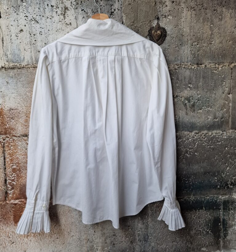 Camicia vintage by Roccobarocco maxi collar - immagine 16