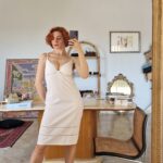 Versace jeans Couture white dress