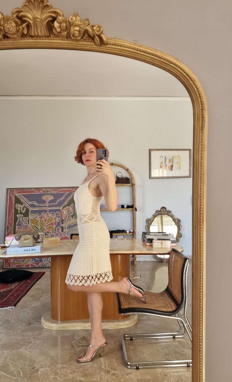 Abito crochet fatto a mano - immagine 8
