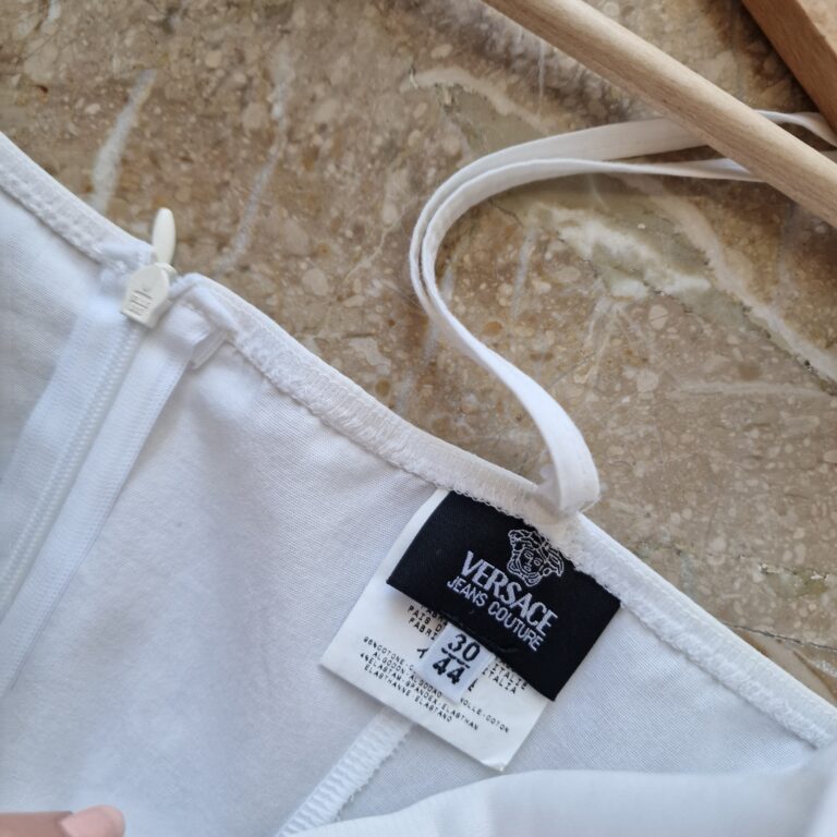 Versace jeans Couture white dress - immagine 7