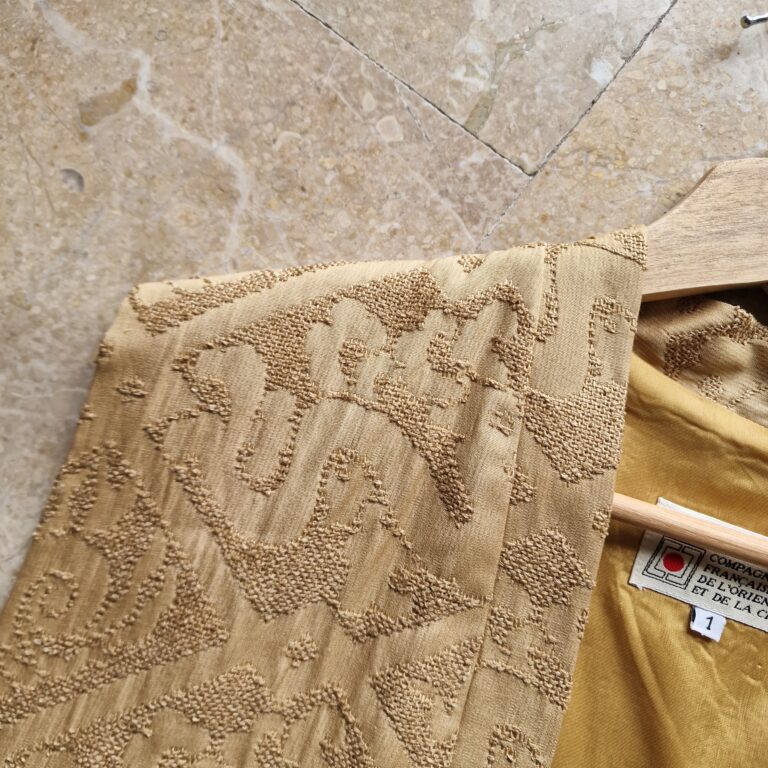 Gilet orientale in Pura Seta made in France - immagine 4