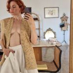 Gilet orientale in Pura Seta made in France