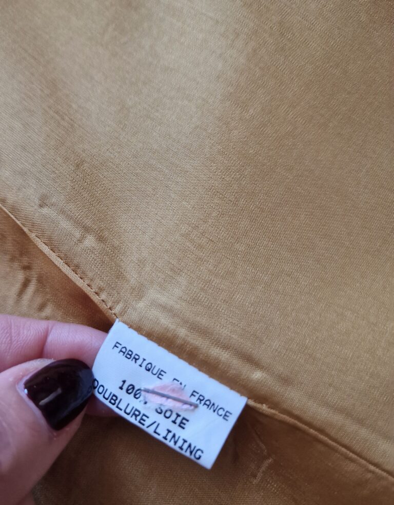 Gilet orientale in Pura Seta made in France - immagine 10
