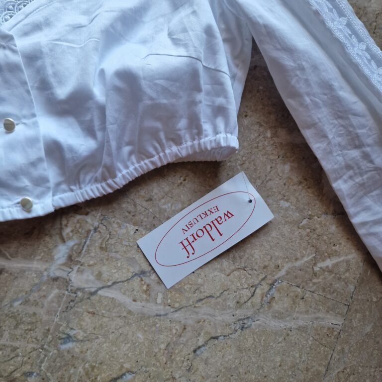 Camicia Crop top Tirolese vintage ma nuova - immagine 9