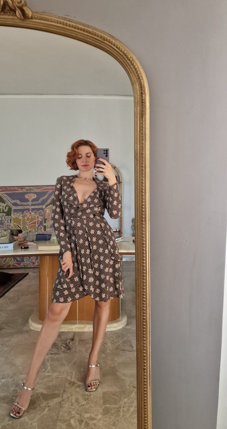 Abito Vintage pura Seta by Mariella Burani