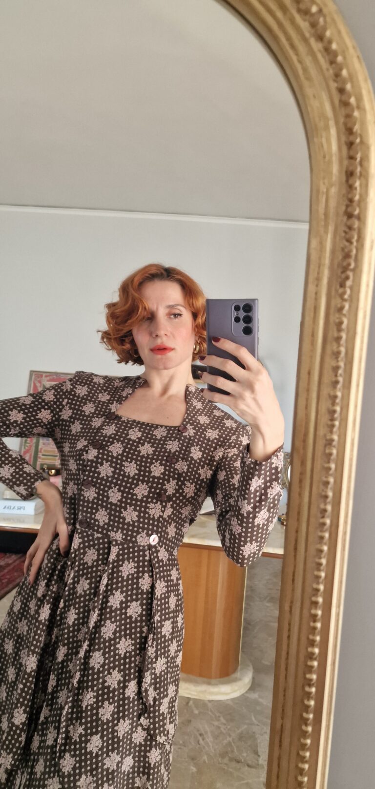 Abito Vintage pura Seta by Mariella Burani - immagine 3