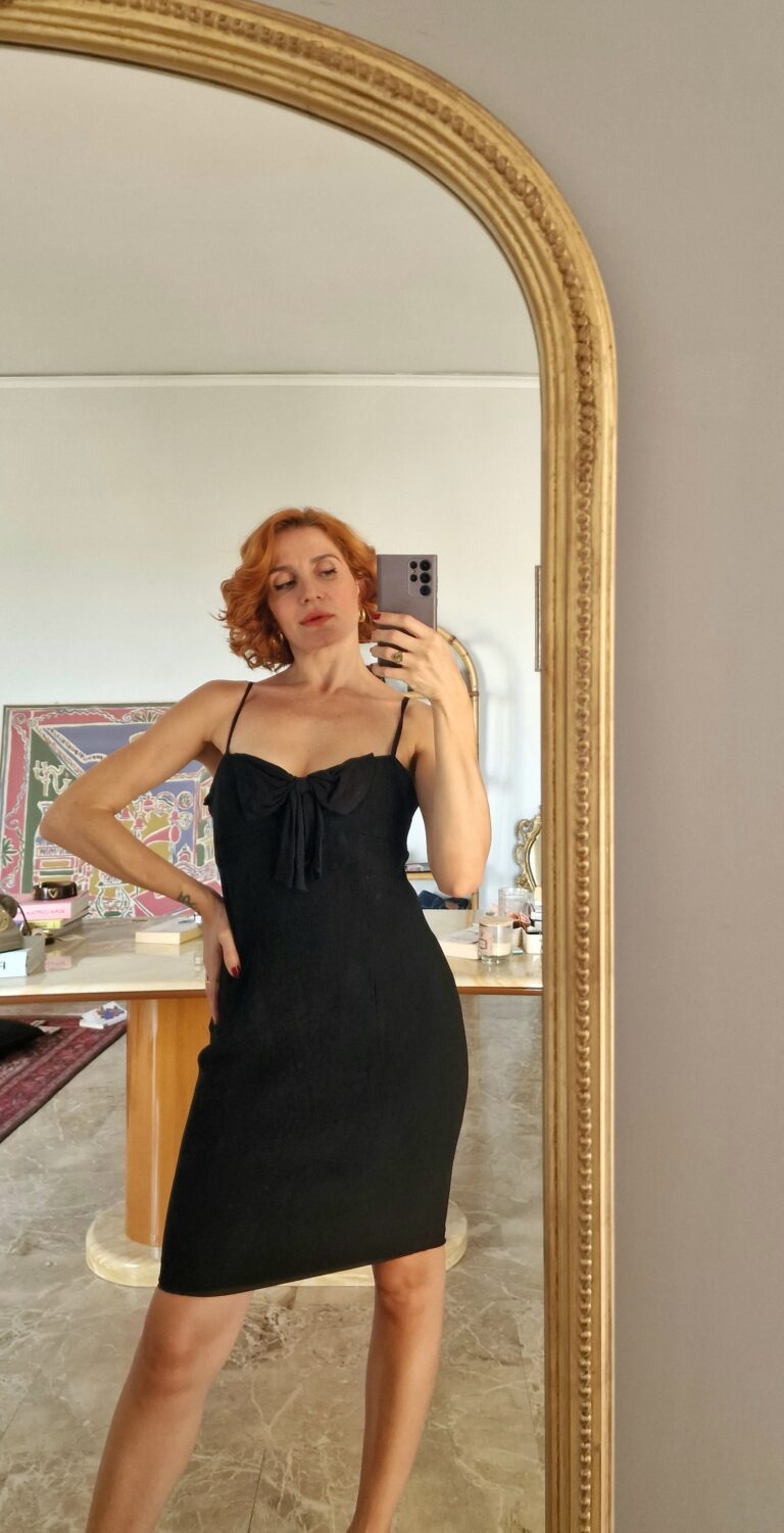 Blumarine Folies vintage bow dress - immagine 4