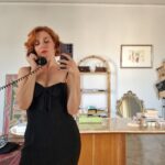 Blumarine Folies vintage bow dress