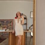 Abito pizzo sangallo e teschi by Marc Jacobs