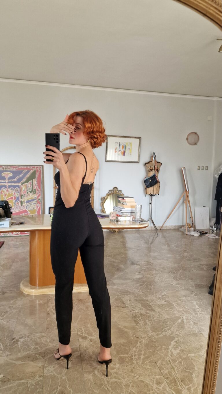Tuta intera  vintage by Byblos cat woman - immagine 7
