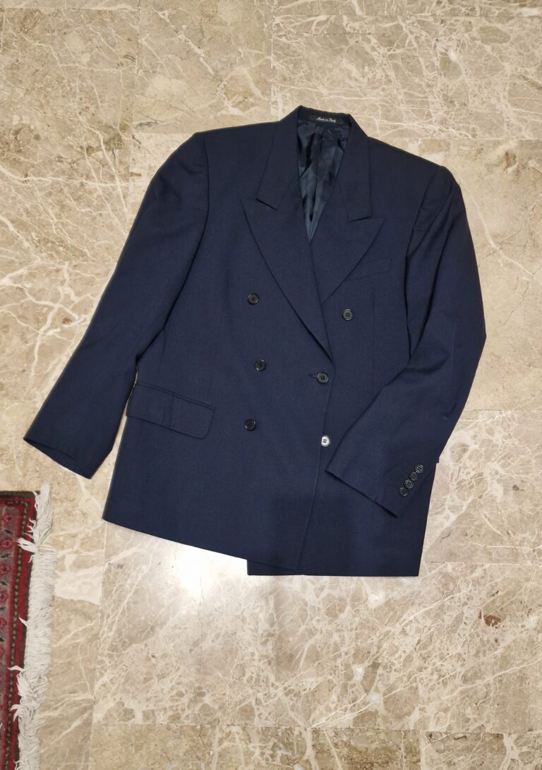 Men's blu jacket by Loro Piana - immagine 11