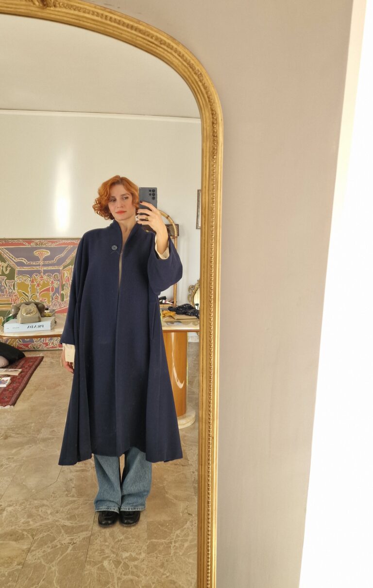 Byblos archive vintage plissé coat - immagine 5