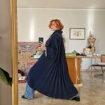 Byblos archive vintage plissé coat