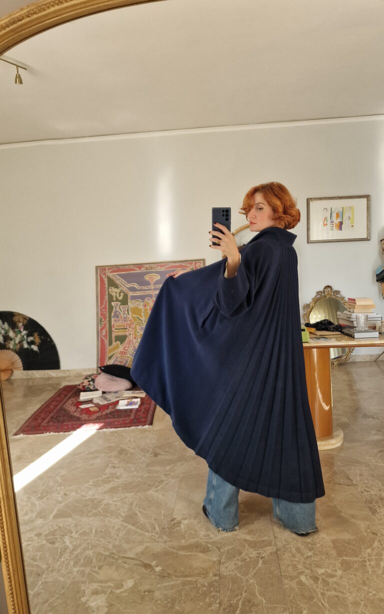 Byblos archive vintage plissé coat - immagine 9