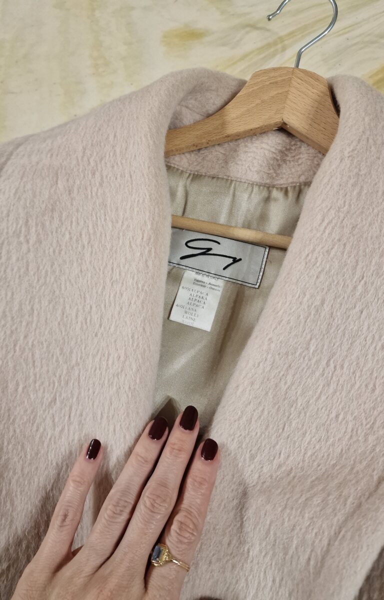 Cappotto vintage by Genny in lana e Alpaca tg 40 - immagine 9