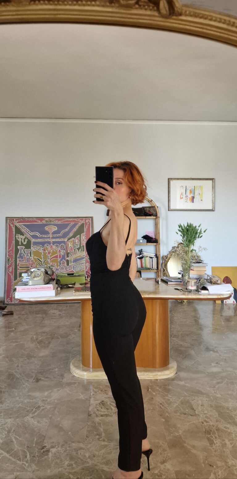 Tuta intera vintage by Byblos cat woman - immagine 4