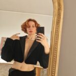 Byblos vintage bolero smoking jacket velluto tg42/44