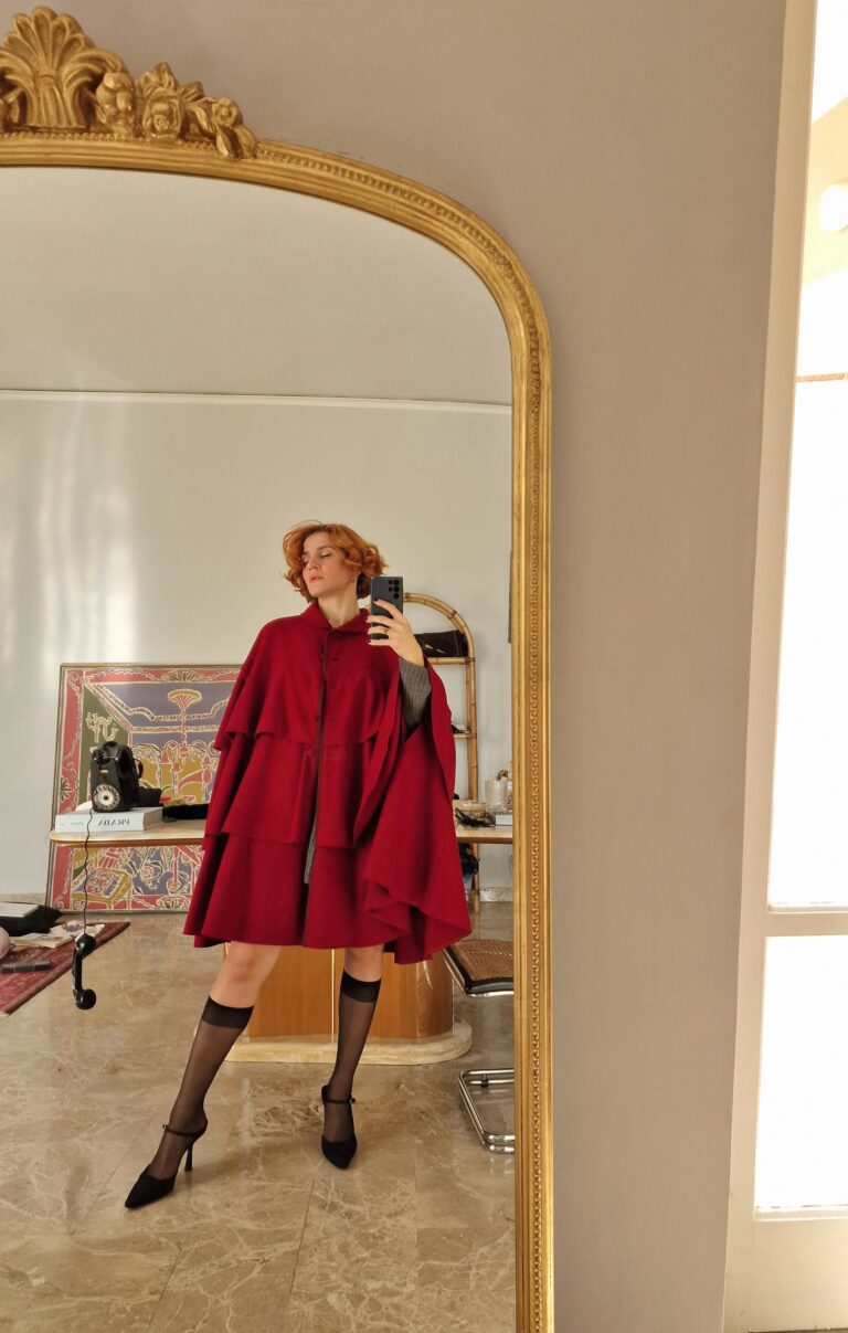 Vintage Victorian mantella Cashmere e lana - immagine 5