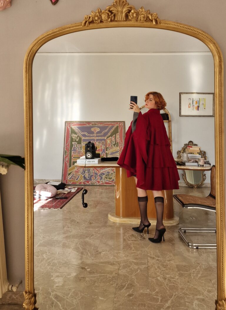 Vintage Victorian mantella Cashmere e lana - immagine 3