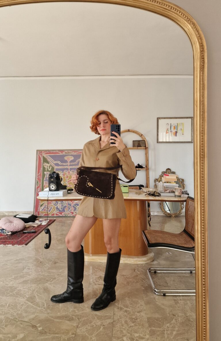 Moschino rare vintage leather bag Ago. - immagine 2