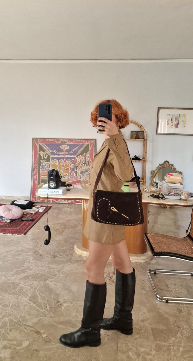 Moschino rare vintage leather bag Ago. - immagine 3