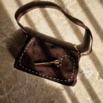 Moschino rare vintage leather bag Ago.