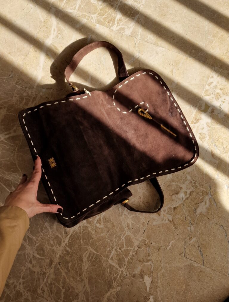 Moschino rare vintage leather bag Ago. - immagine 4