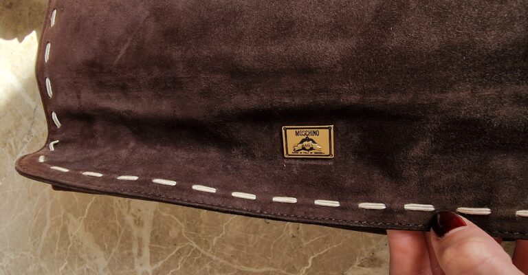 Moschino rare vintage leather bag Ago. - immagine 8