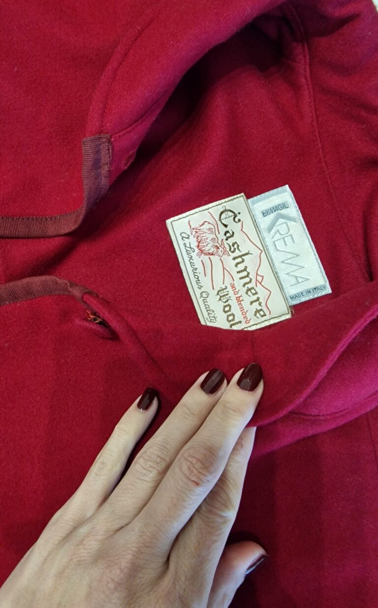 Vintage Victorian mantella Cashmere e lana - immagine 7