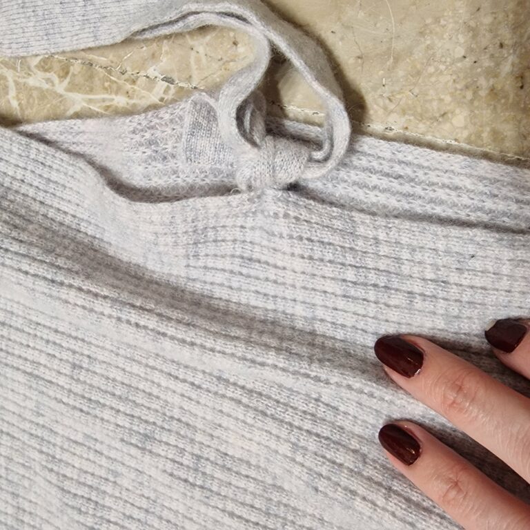 Maglia /Gilet by Mercer N.Y. 100% Puro Cashmere a costine - immagine 7