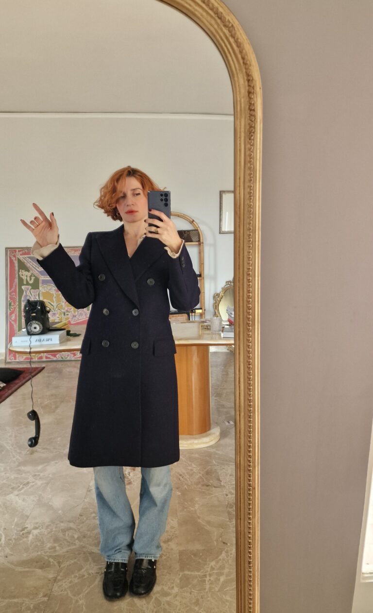 The Perfect blue coat : vintage sartoriale - immagine 8