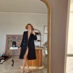 The Perfect blue coat : vintage sartoriale