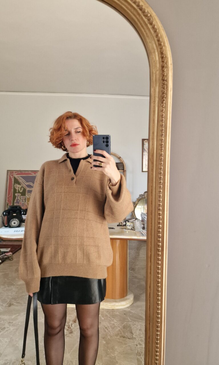 Maglione GUCCI in pregiata lana di cammello - immagine 7