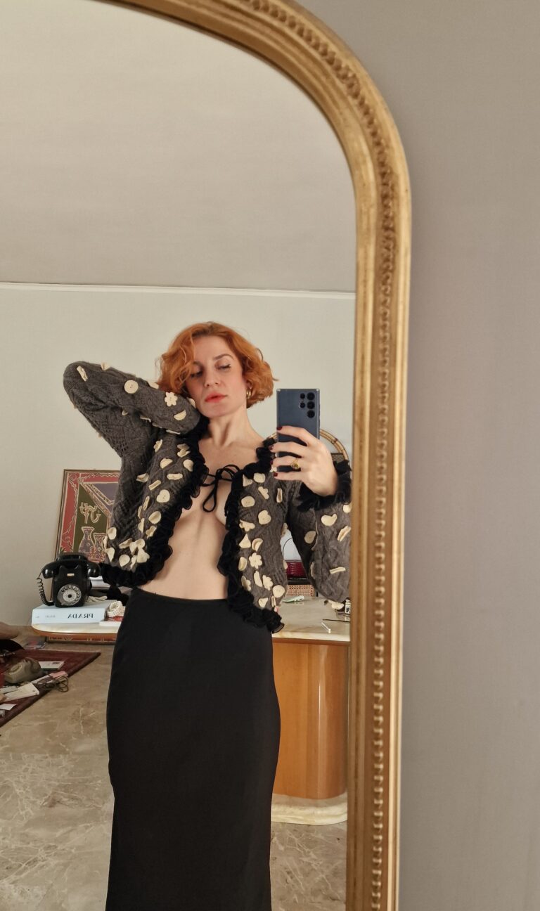 Cardigan Moschino archivio vintage