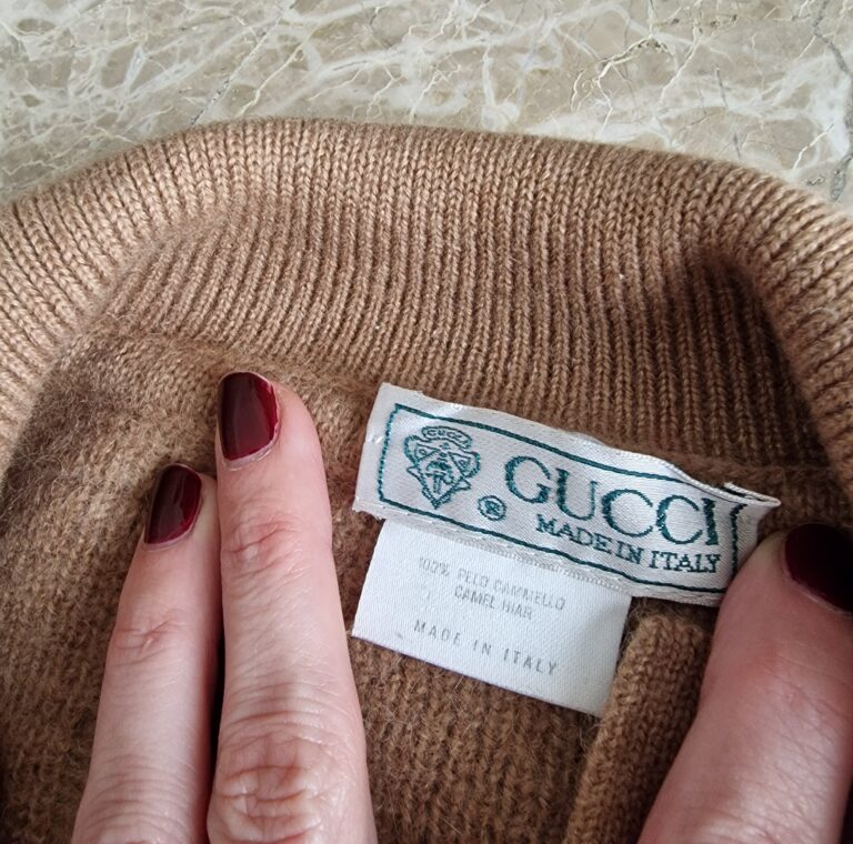 Maglione GUCCI in pregiata lana di cammello - immagine 12
